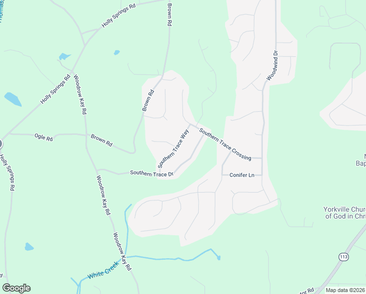 map of restaurants, bars, coffee shops, grocery stores, and more near 192 Southern Trace Way in Rockmart