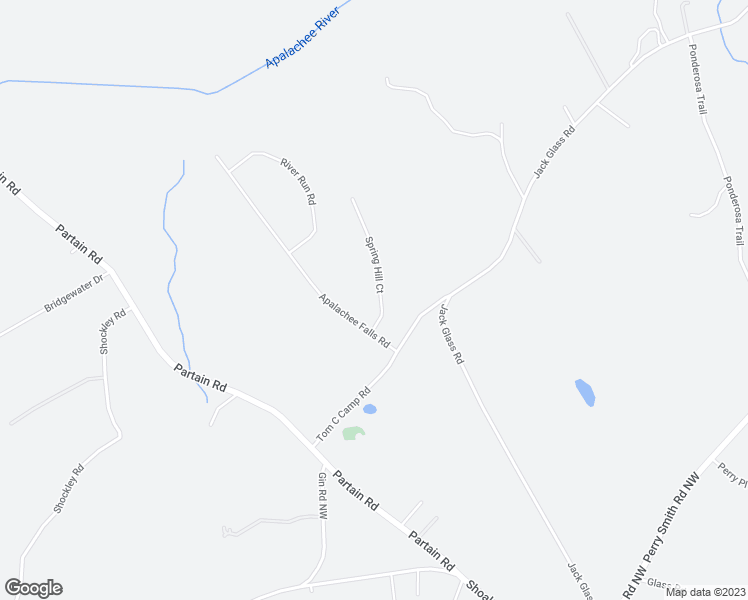 map of restaurants, bars, coffee shops, grocery stores, and more near 1610 Spring Hill Court in Monroe