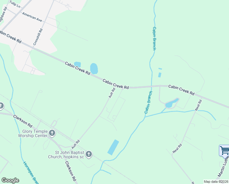 map of restaurants, bars, coffee shops, grocery stores, and more near 103 Ault Road in Hopkins