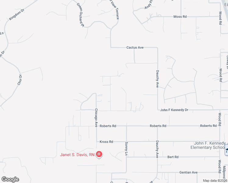 map of restaurants, bars, coffee shops, grocery stores, and more near 14750 Sunrise Hill Road in Riverside