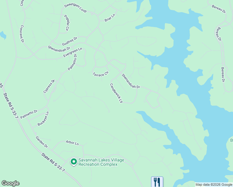 map of restaurants, bars, coffee shops, grocery stores, and more near Carriage Loop in McCormick