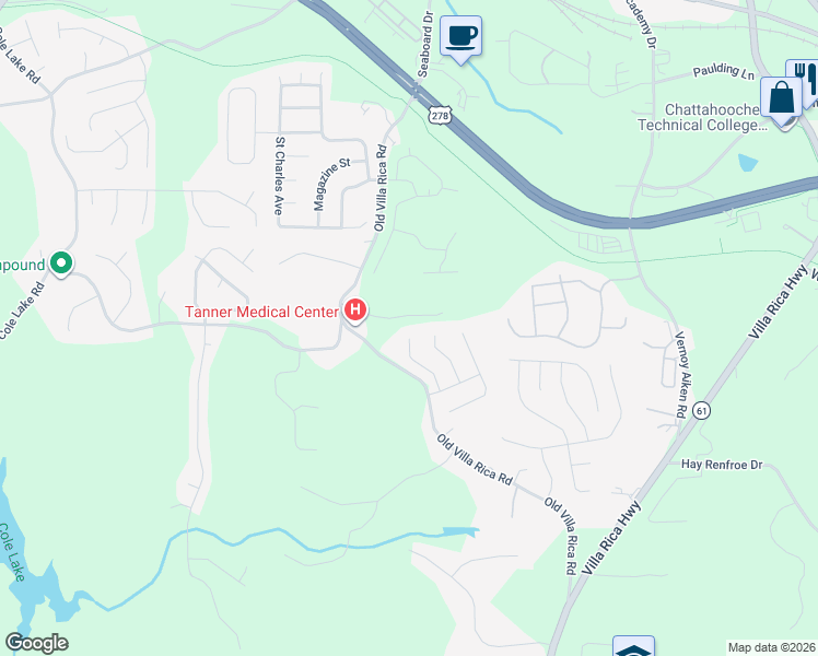 map of restaurants, bars, coffee shops, grocery stores, and more near 123 Rockefeller Lane in Dallas