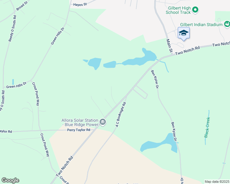 map of restaurants, bars, coffee shops, grocery stores, and more near 124 Indian Trace Court in Gilbert
