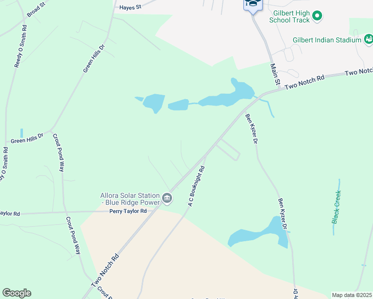 map of restaurants, bars, coffee shops, grocery stores, and more near 124 Indian Trace Court in Gilbert