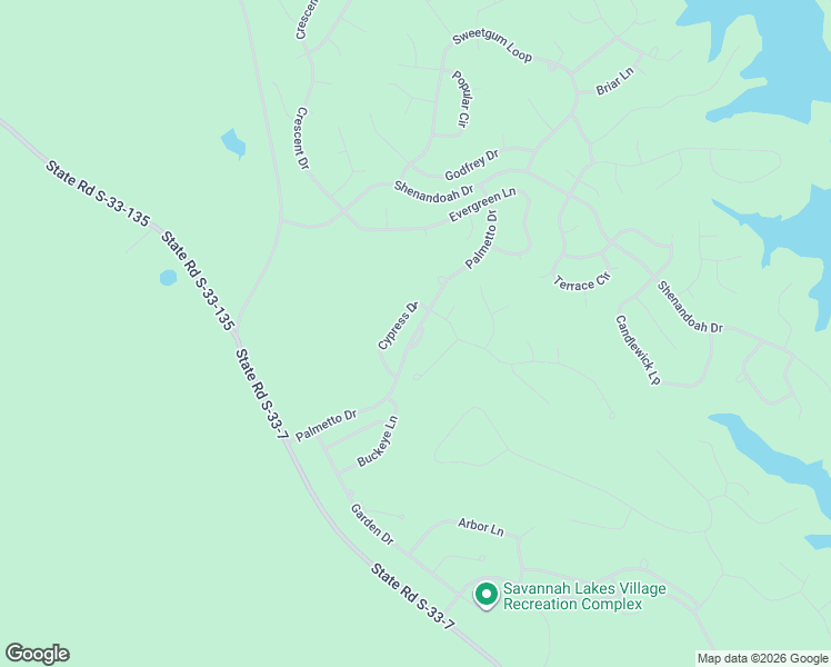 map of restaurants, bars, coffee shops, grocery stores, and more near Palmetto Drive in McCormick County