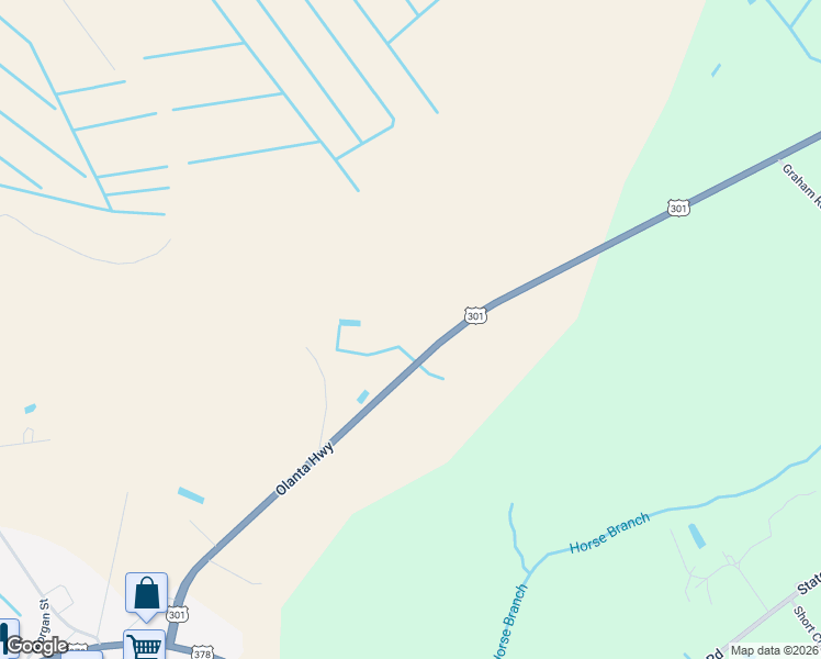 map of restaurants, bars, coffee shops, grocery stores, and more near 1969 Olanta Highway in Turbeville