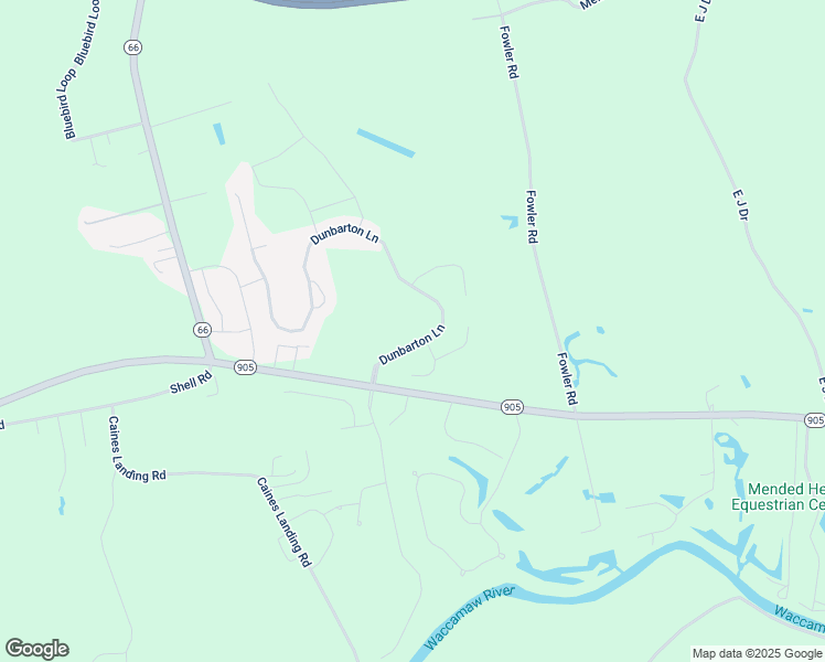 map of restaurants, bars, coffee shops, grocery stores, and more near 140 Dunbarton Lane in Conway