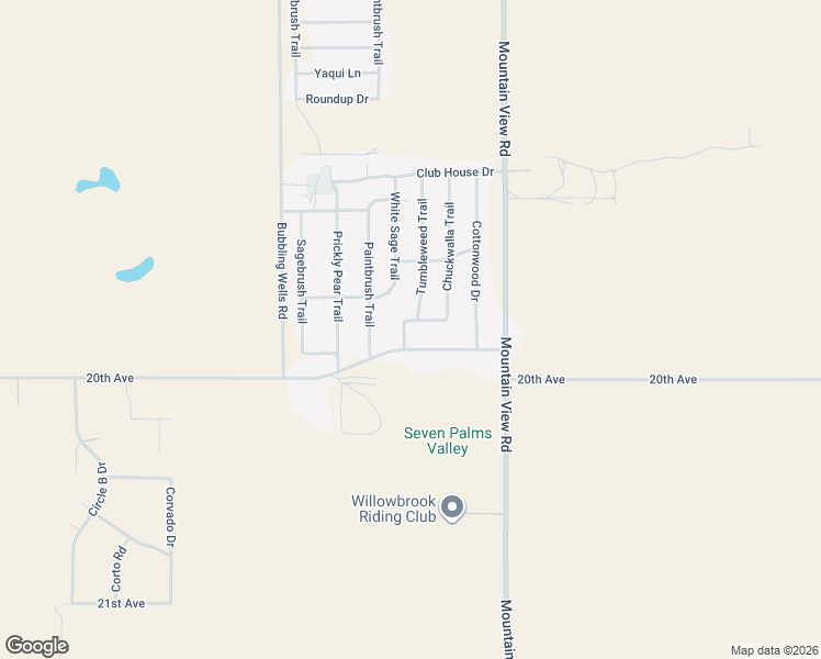 map of restaurants, bars, coffee shops, grocery stores, and more near 67781 Ocotillo Trail in Desert Hot Springs