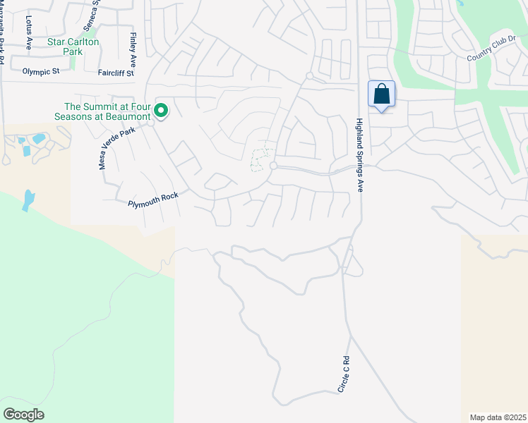 map of restaurants, bars, coffee shops, grocery stores, and more near 464 Whitney Peak in Beaumont