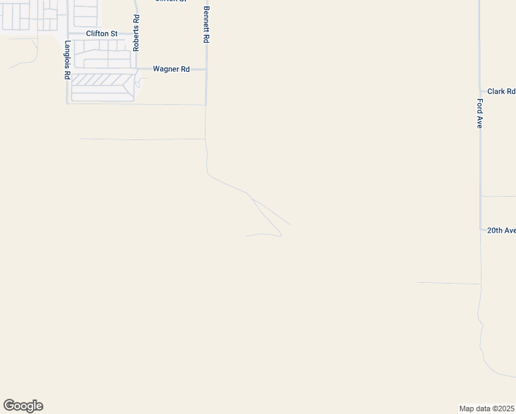 map of restaurants, bars, coffee shops, grocery stores, and more near 19900 Bennett Road in Desert Hot Springs