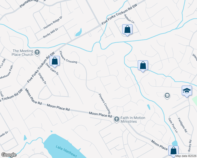 map of restaurants, bars, coffee shops, grocery stores, and more near 901 Providence Drive in Lawrenceville