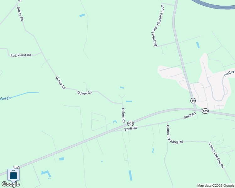 map of restaurants, bars, coffee shops, grocery stores, and more near 261 Dukes Road in Conway