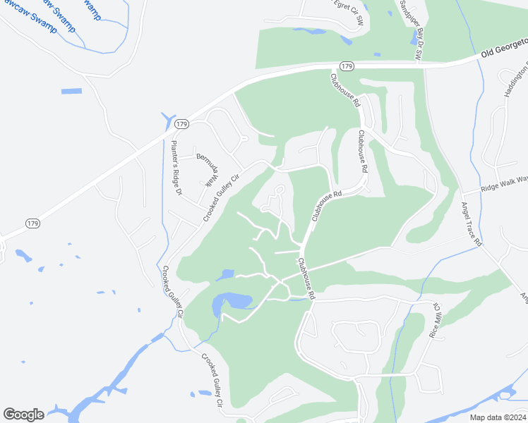 map of restaurants, bars, coffee shops, grocery stores, and more near 136 Avian Drive in Sunset Beach