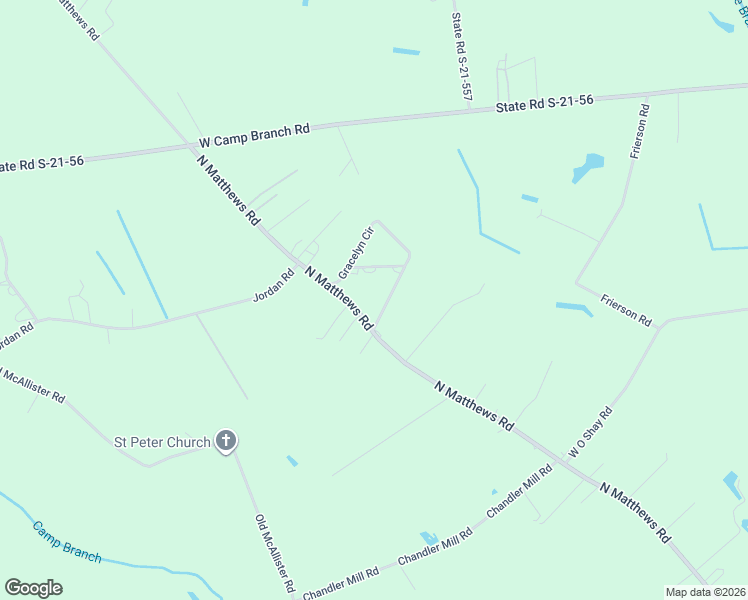 map of restaurants, bars, coffee shops, grocery stores, and more near 1340 State Road S-21-278 in Olanta