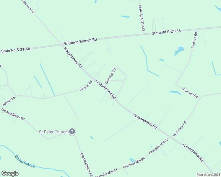 map of restaurants, bars, coffee shops, grocery stores, and more near 1340 North Matthews Road in Lake City