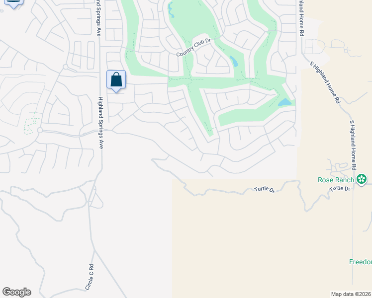 map of restaurants, bars, coffee shops, grocery stores, and more near 2513 Wailea Beach Drive in Banning