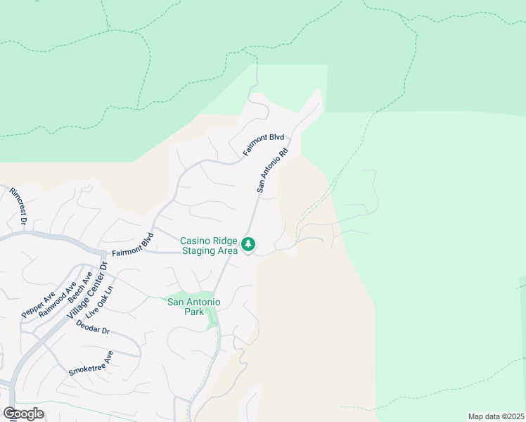 map of restaurants, bars, coffee shops, grocery stores, and more near 3940 San Antonio Road in Yorba Linda