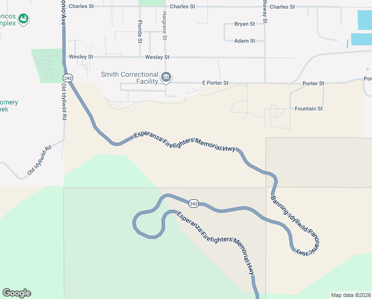map of restaurants, bars, coffee shops, grocery stores, and more near in Banning