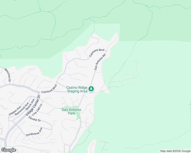map of restaurants, bars, coffee shops, grocery stores, and more near 3950 San Antonio Road in Yorba Linda