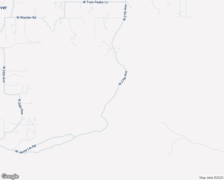 map of restaurants, bars, coffee shops, grocery stores, and more near 45466 North 27th Avenue in New River