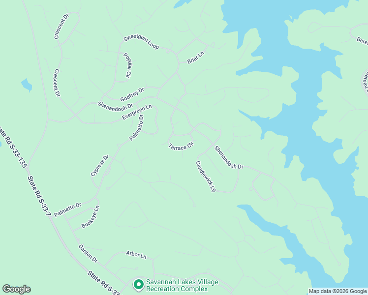 map of restaurants, bars, coffee shops, grocery stores, and more near 120 Terrace Circle in McCormick