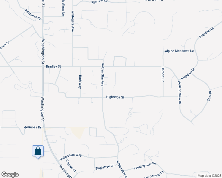 map of restaurants, bars, coffee shops, grocery stores, and more near 7977 Milligan Drive in Riverside