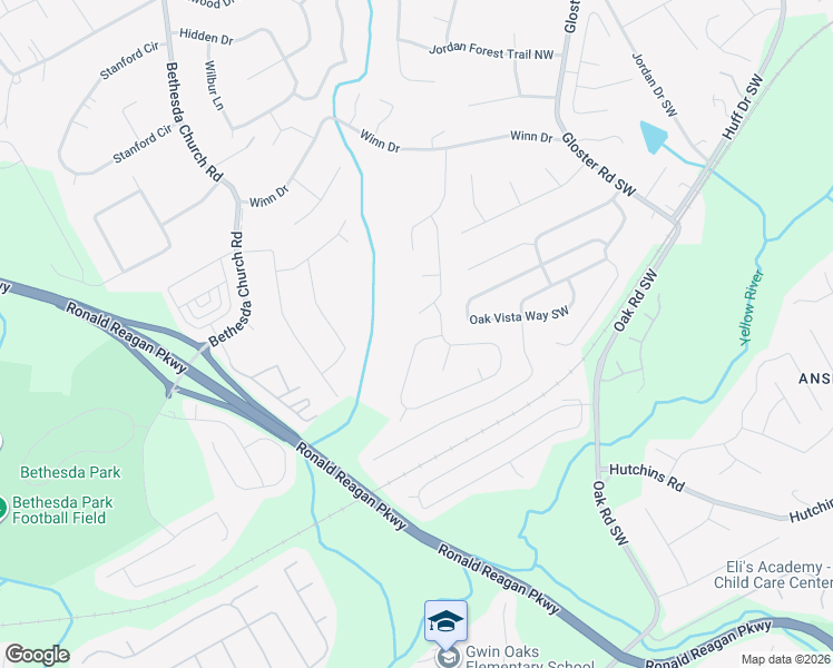 map of restaurants, bars, coffee shops, grocery stores, and more near 790 Heathgate Drive Southwest in Lawrenceville
