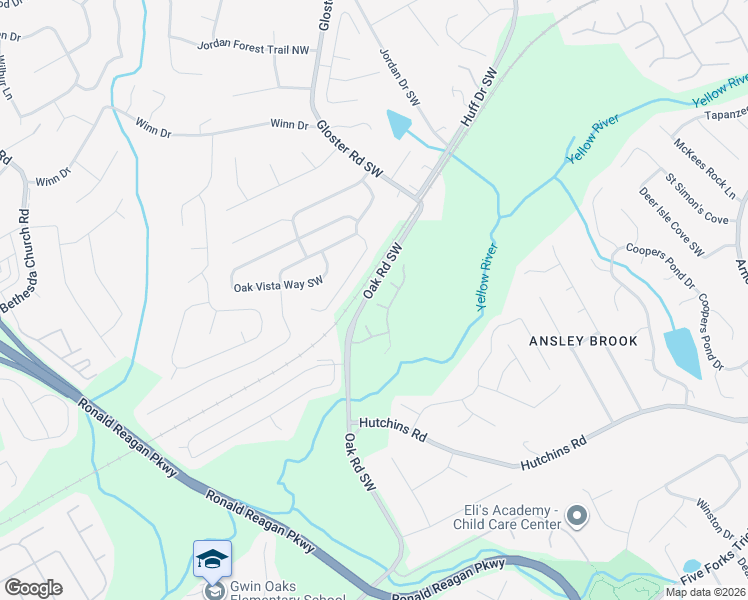 map of restaurants, bars, coffee shops, grocery stores, and more near 286 Molly Drive in Lawrenceville