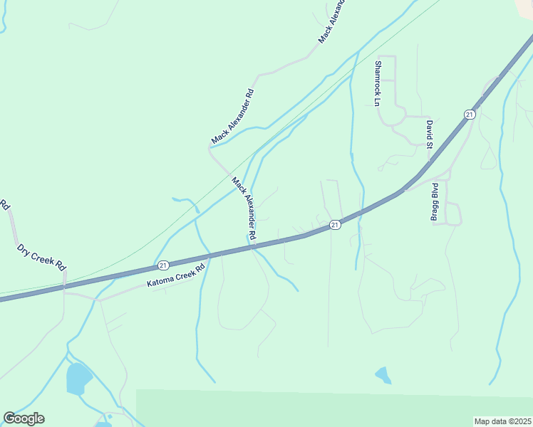 map of restaurants, bars, coffee shops, grocery stores, and more near 10005 Alabama 21 in Piedmont