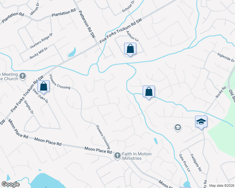 map of restaurants, bars, coffee shops, grocery stores, and more near 1810 Talbot Court in Lawrenceville