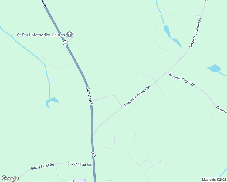 map of restaurants, bars, coffee shops, grocery stores, and more near 466 Comer Road in Crawford