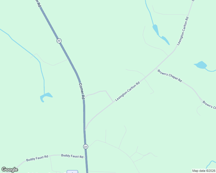 map of restaurants, bars, coffee shops, grocery stores, and more near 466 Comer Road in Crawford