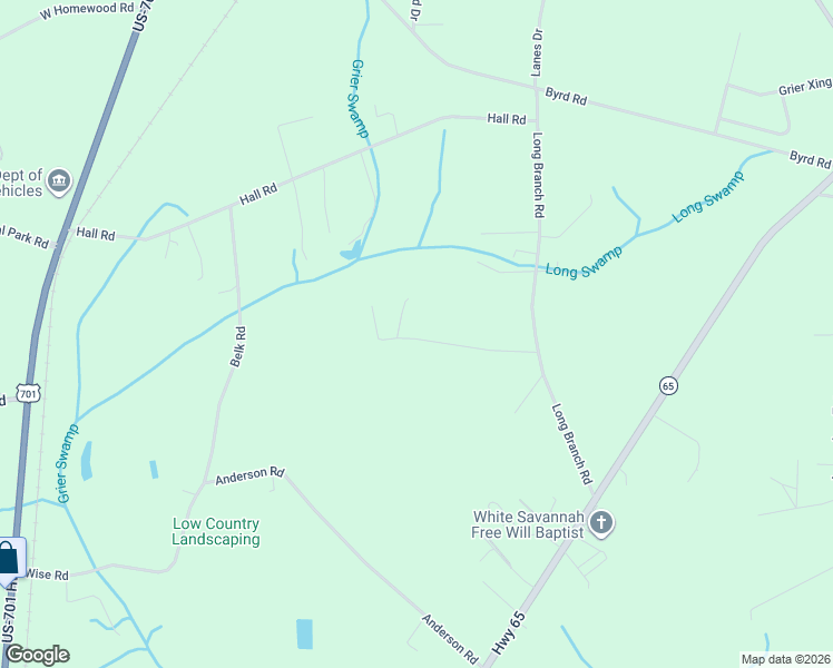 map of restaurants, bars, coffee shops, grocery stores, and more near 2939 Dossies Road in Conway