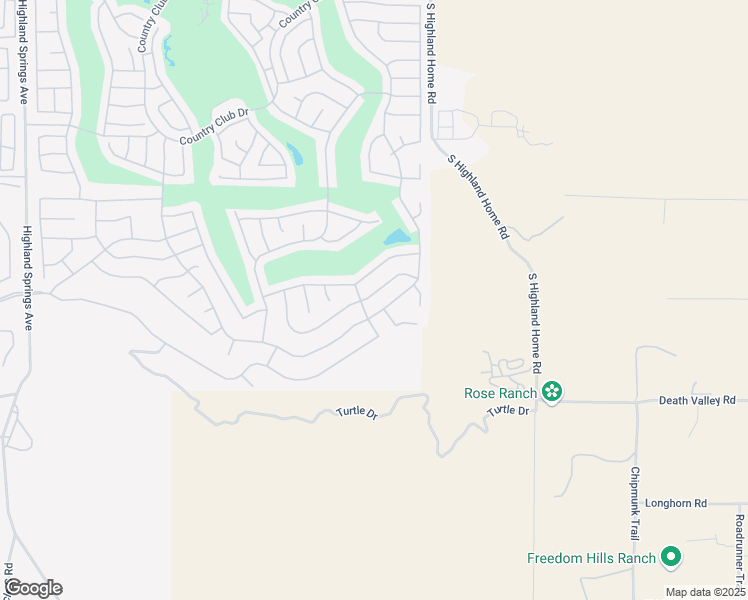 map of restaurants, bars, coffee shops, grocery stores, and more near 4981 Rio Bravo Drive in Banning
