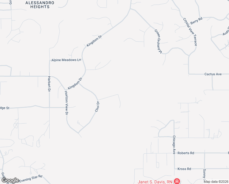 map of restaurants, bars, coffee shops, grocery stores, and more near 585 Pitcairn Street in Riverside