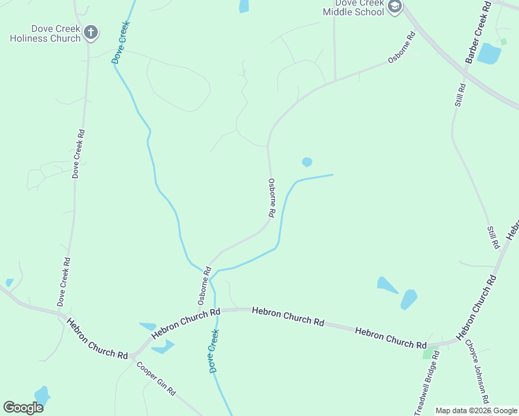 map of restaurants, bars, coffee shops, grocery stores, and more near 1480 Osborne Road in Statham