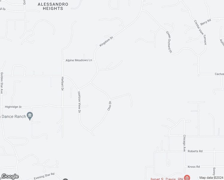 map of restaurants, bars, coffee shops, grocery stores, and more near 7964 Choi Drive in Riverside