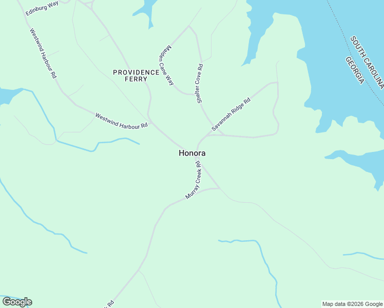 map of restaurants, bars, coffee shops, grocery stores, and more near Savannah Scenic Way North in Lincolnton