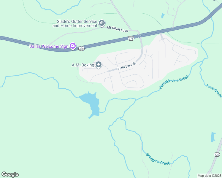 map of restaurants, bars, coffee shops, grocery stores, and more near 214 Horizon Way in Dallas