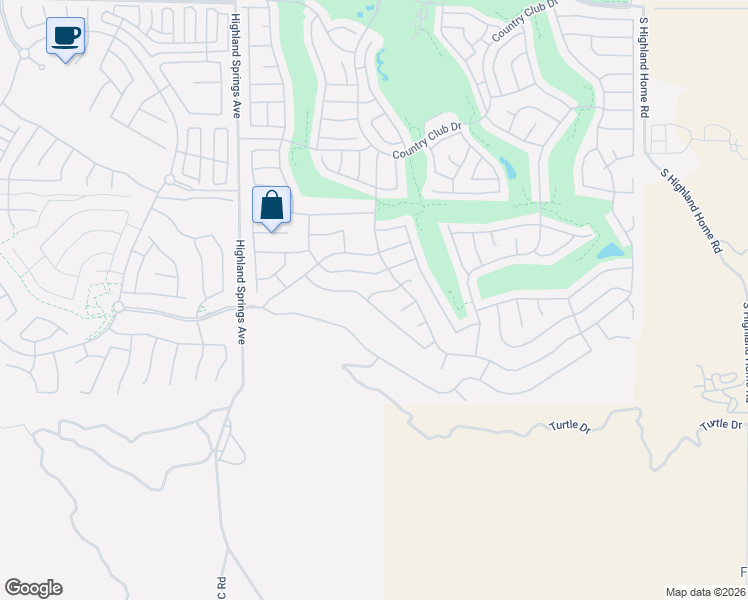 map of restaurants, bars, coffee shops, grocery stores, and more near 2379 Wailea Beach Drive in Banning