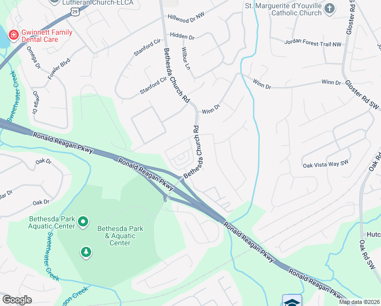 map of restaurants, bars, coffee shops, grocery stores, and more near 3777 Hidden Valley Circle in Lawrenceville