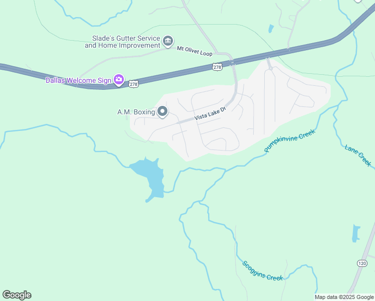 map of restaurants, bars, coffee shops, grocery stores, and more near 214 Horizon Way in Dallas