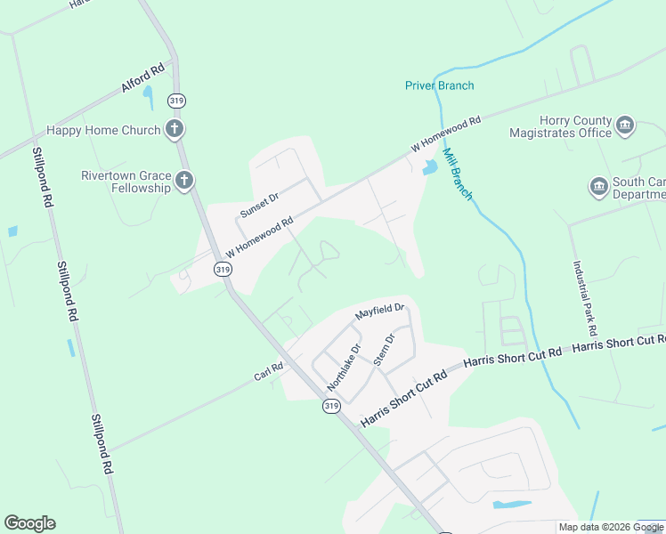 map of restaurants, bars, coffee shops, grocery stores, and more near in Conway