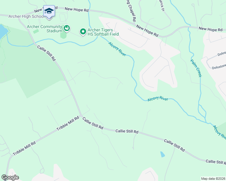 map of restaurants, bars, coffee shops, grocery stores, and more near 1498 Rocky River Drive in Lawrenceville