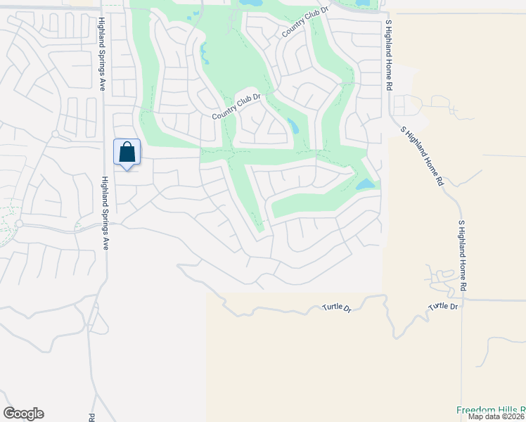 map of restaurants, bars, coffee shops, grocery stores, and more near 1785 Fairway Oaks Avenue in Banning