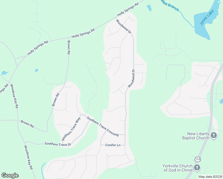 map of restaurants, bars, coffee shops, grocery stores, and more near 17 Cliff View Drive in Rockmart