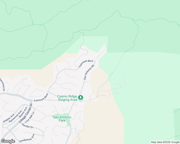 map of restaurants, bars, coffee shops, grocery stores, and more near 3850 San Antonio Road in Yorba Linda