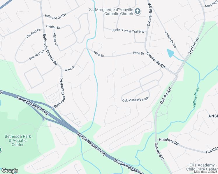 map of restaurants, bars, coffee shops, grocery stores, and more near 3025 Iron Gate Court in Lawrenceville