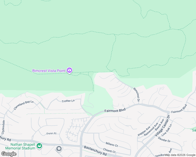 map of restaurants, bars, coffee shops, grocery stores, and more near 3810 Blue Gum Drive in Yorba Linda