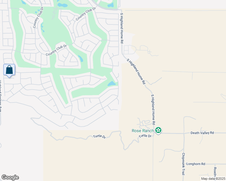 map of restaurants, bars, coffee shops, grocery stores, and more near 4919 Singing Hills Drive in Banning